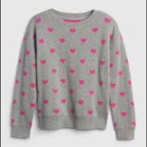 GAP Hearts Print Sweater
